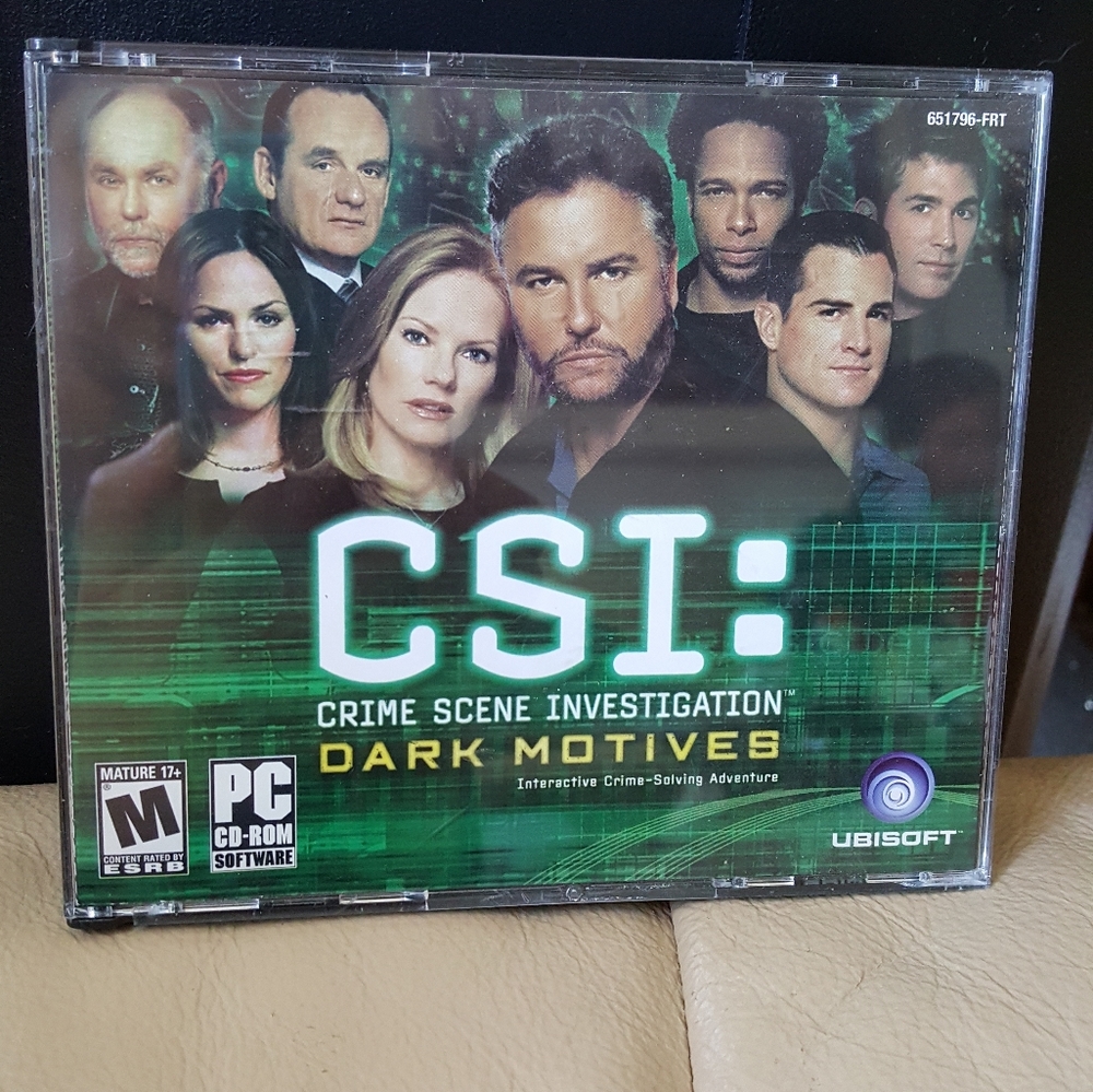 CSI CRIME SCENE INVESTIGATION DARK MOTIVES